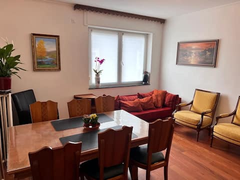 The kitchen of e-pianists in Lux-vacation