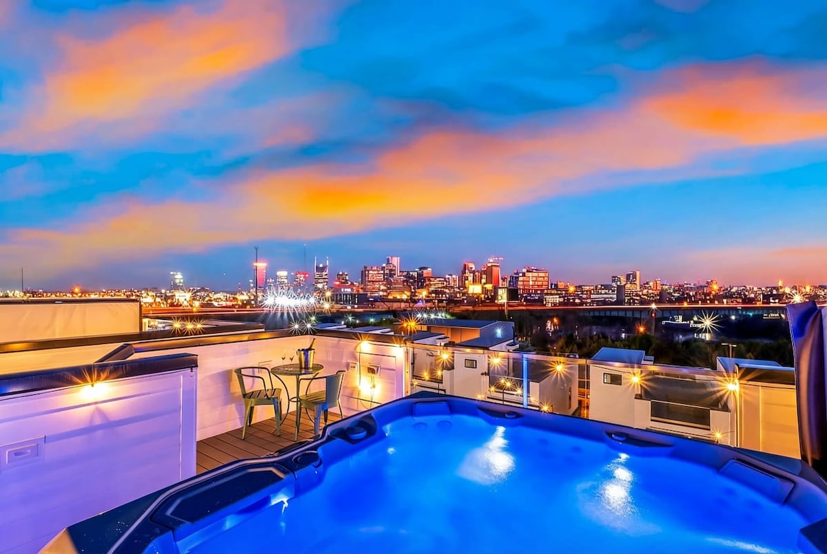 Inspired By Taylor Swift Rooftop Hot Tub Nashville - Houses for