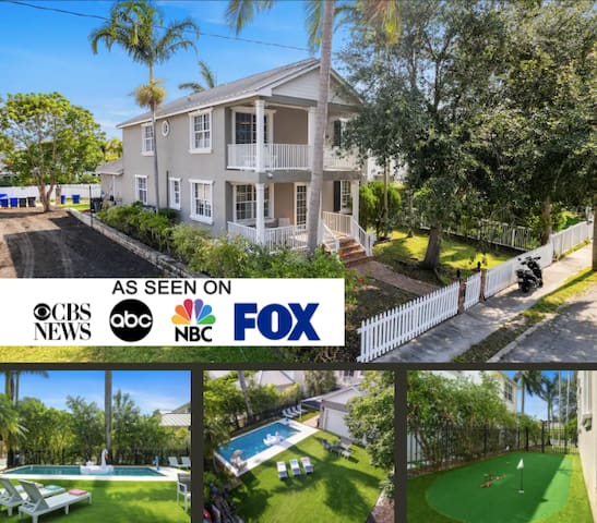 Charming 2-Story Home|Heated Pool in Hollywood