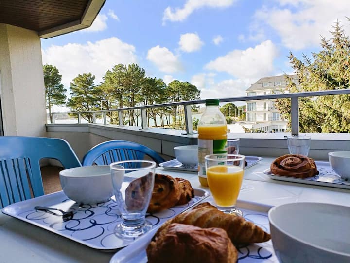 Vue Mer, Plage à 50m, Familles Bienvenues - Bénodet