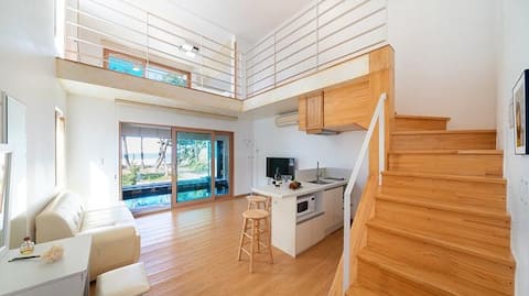 스위밍스파수영장 구비되어있는 객실, 금물결