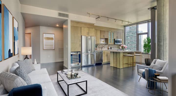 Modern 1br Condo At Via 6 With Fitness Center - Seattle
