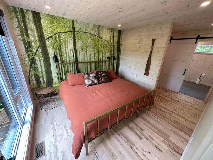2nd floor bedroom with private bathroom.