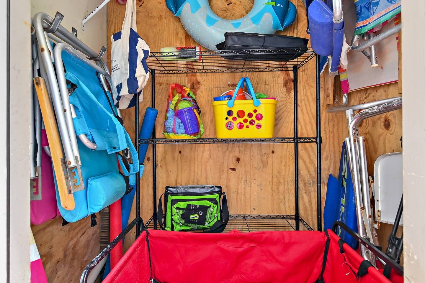 Beach Gear Closet