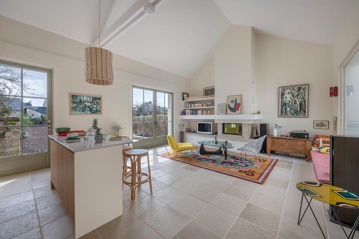 Maison Rénovée 7 Pers Avec Jardin, Proche Plage - Batz-sur-Mer