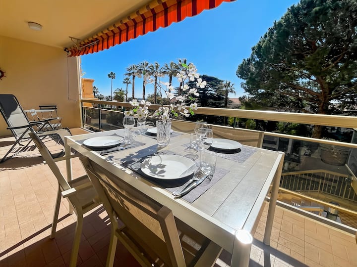 2 Chambres Confort, Grande Terrasse Sud - Cannes