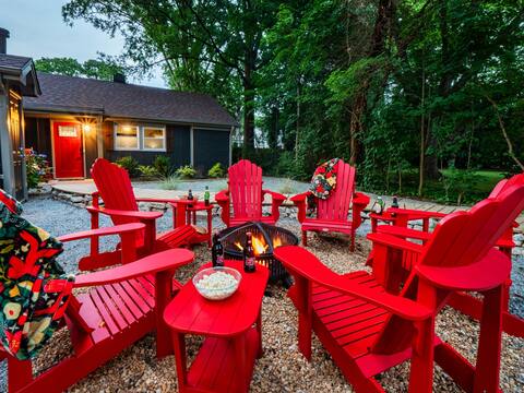 Luxe Retreat Steps to NC State & Village District