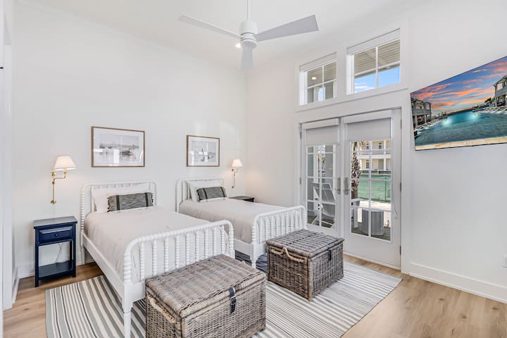 Dormitorio doble XL, primer piso. 