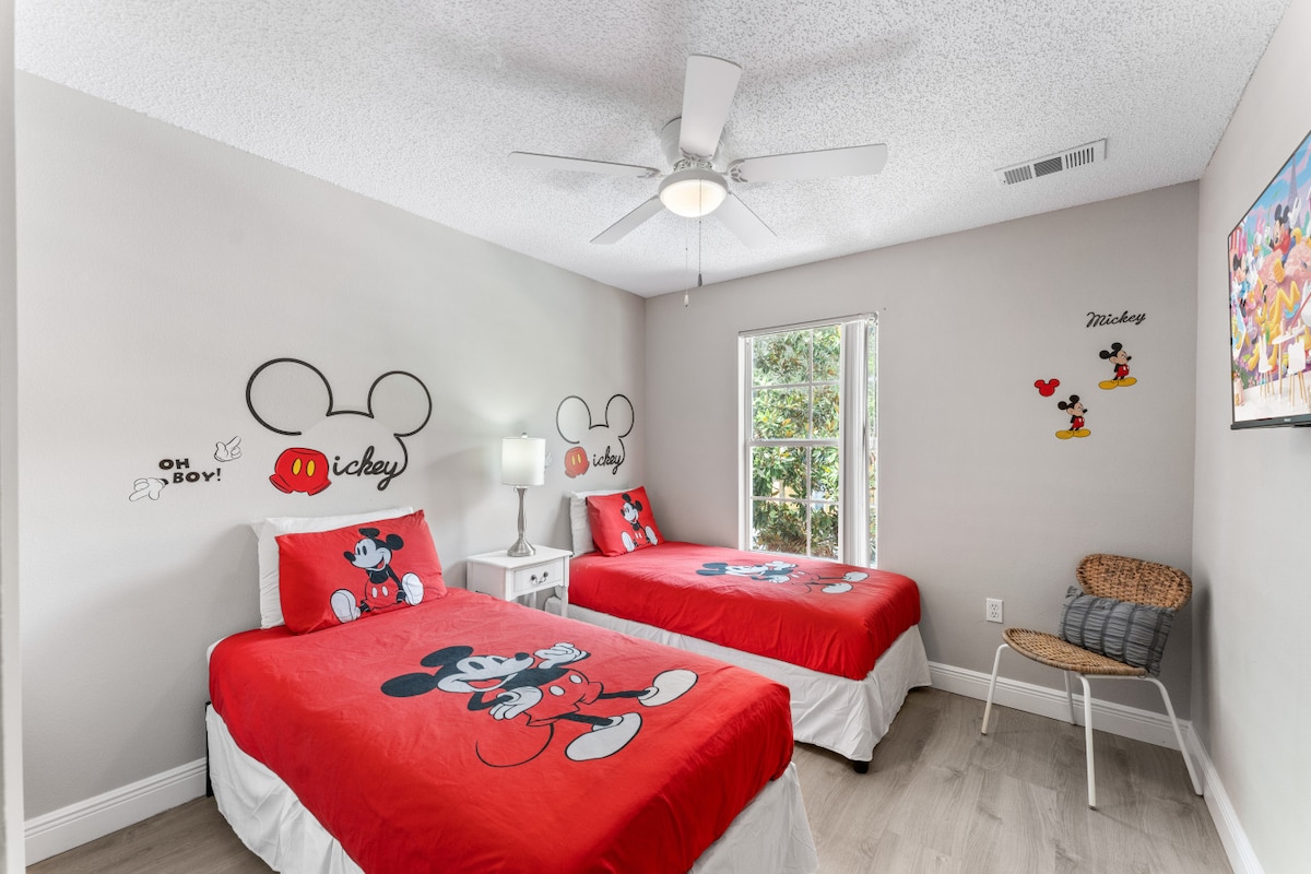 Dormitorio para niños #Disney #Parks #kingdom #springs #Emeraldisland #resort #Apartamento #Condominio #Vacaciones #Alquiler #parqueacuático #Kissimmee #Orlando #universal #citywalk