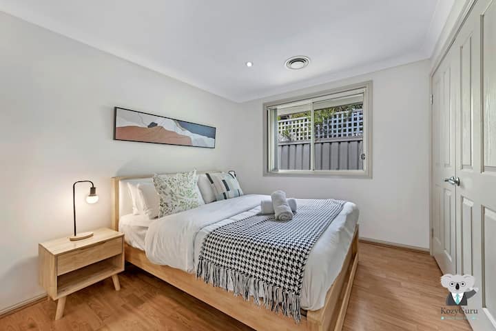 غرفة نوم نظيفة ومريحة