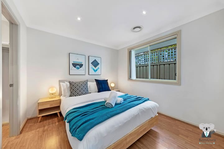 غرفة نوم نظيفة ومريحة