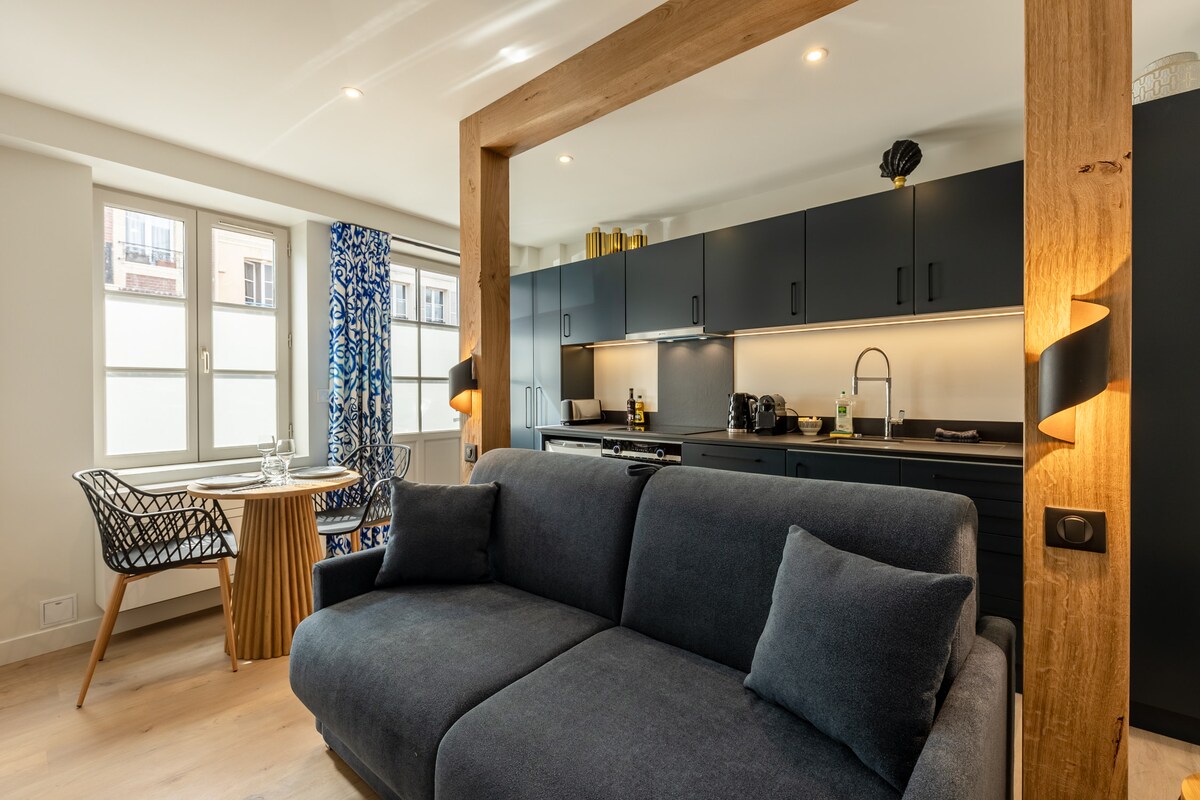 Top Airbnb: L'Escale du Vieux Port - Studio Ground Floor 2 P à Honfleur