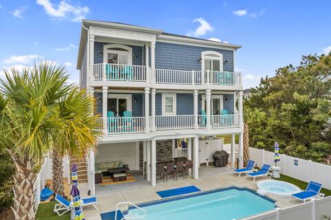 Jaanvi’s Beach House Ocean Isle, pool, elevator