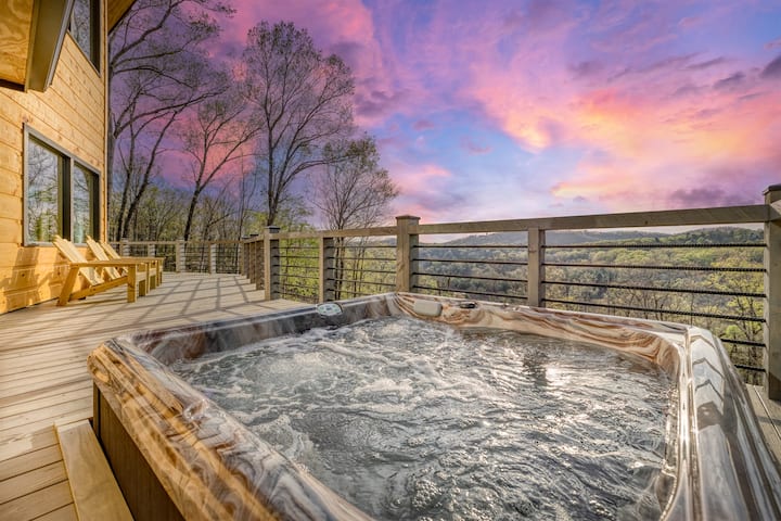 Infinity Pool * MTN Views * Fireplace * Hot Tub - Cabins for Rent