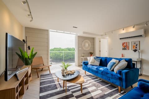 w*|  Refreshing 3BR w/ Balcony in Panama