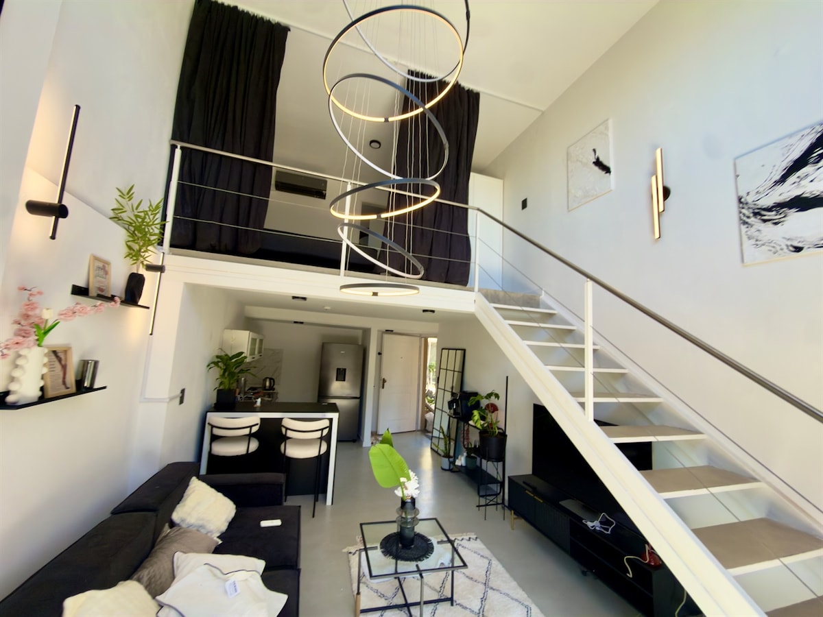 Loft mobiliado no entorno de Plaza Serrano, em Palermo