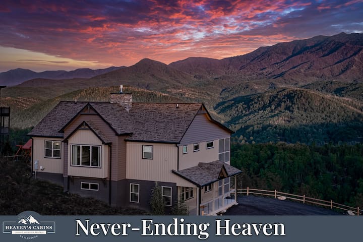 Wow Views! Covered Decks w/Fireplaces! Playground!