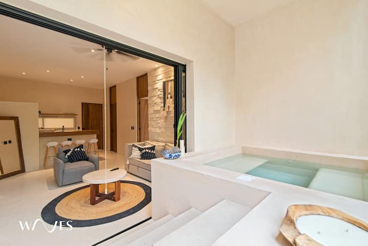 Chic 3br Retreat + Private Pool & Jungle Vibes - Tulum