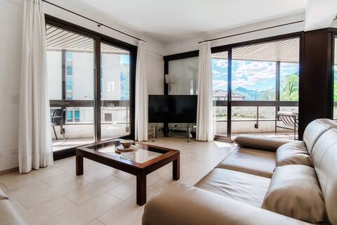 Near the Lido Of Lugano (The Central Home)