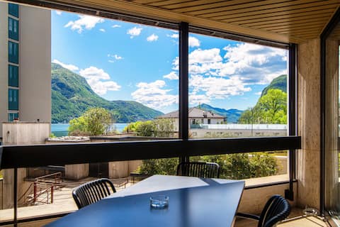 Near the Lido Of Lugano (The Central Home)