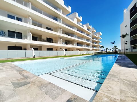 Propiedad de Airbnb exitosa: Penthouse with jacuzzi and roof terrace en San Javier