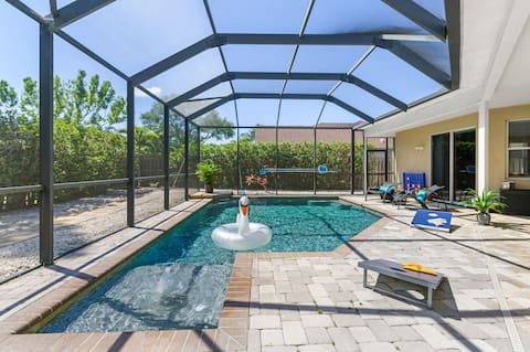 Saltwater Pool, Near MLB Spring Training & Beach!