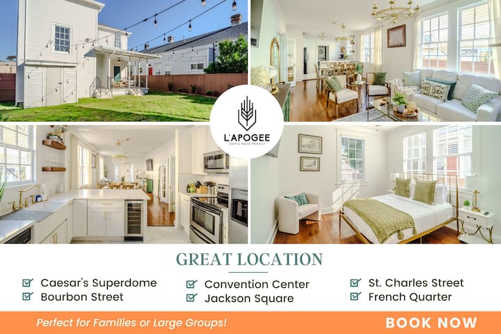 *New* Renovated Gem/ Parking: Walk 2 Magazine St