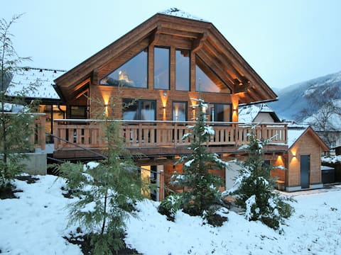 Wellness chalet close to the ski slopes
