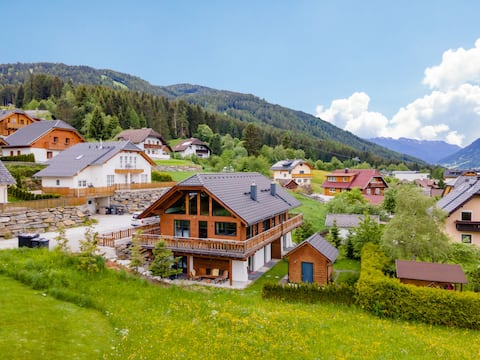 Wellness chalet close to the ski slopes