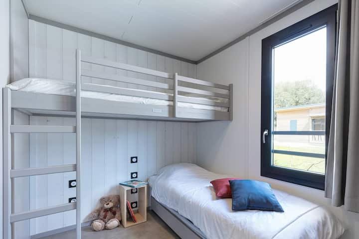 Chalet 3 Chambres - Piscine Intérieure Chauffée - Guérande