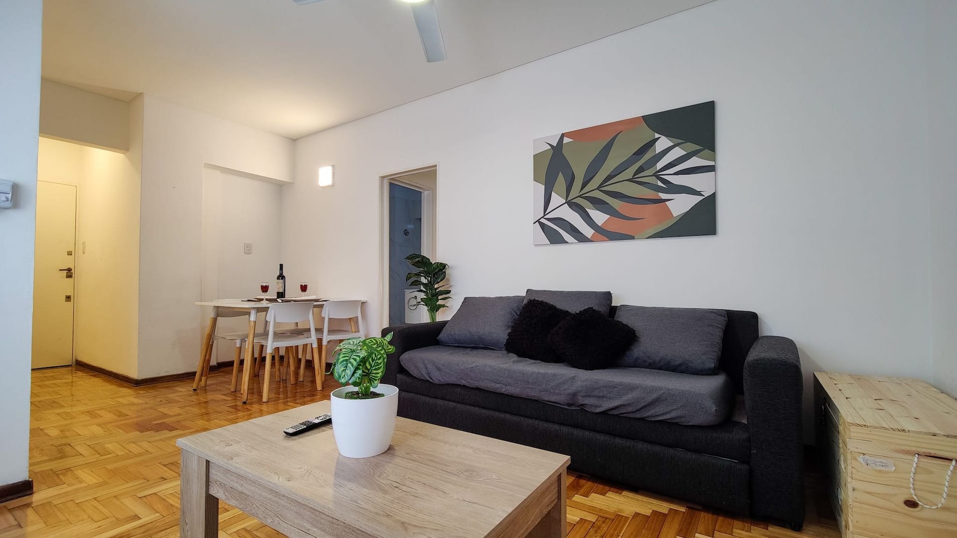 Apartamento de 1 quarto em Palermo