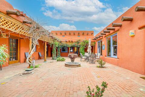 Las Cruces Santa Fe-Style Adobe Home on 6 Acres!