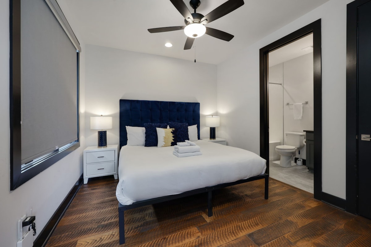 舒适的卧室，设计时尚