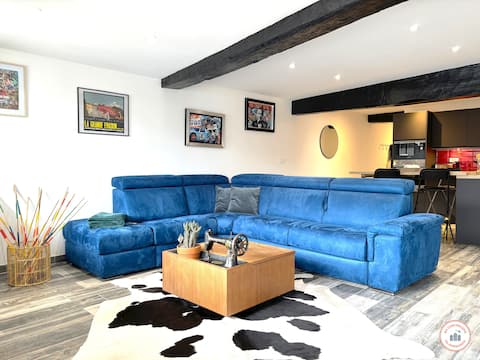 Top Airbnb: Olympus - Foosball - Cinema - Parking in C.H.U.R. / Place Saint Marc / Martainville / Croix De Pierre / Saint Nicaise