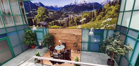 Ferienwohnung mit kleinem privaten Fitnessraum