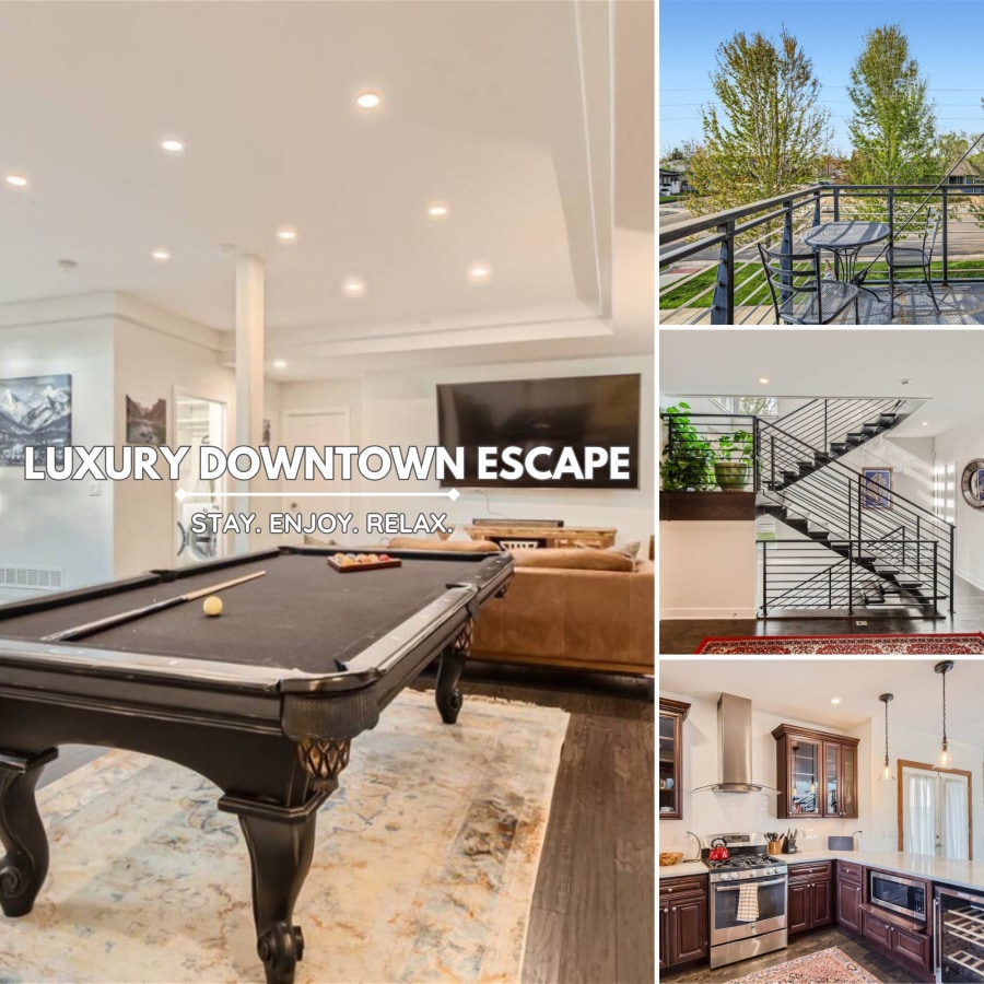 Pool Table I City Park I RiNo I Sleeps 13