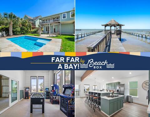 Private Bayfront Home w/ Pool, Pier, Firepit