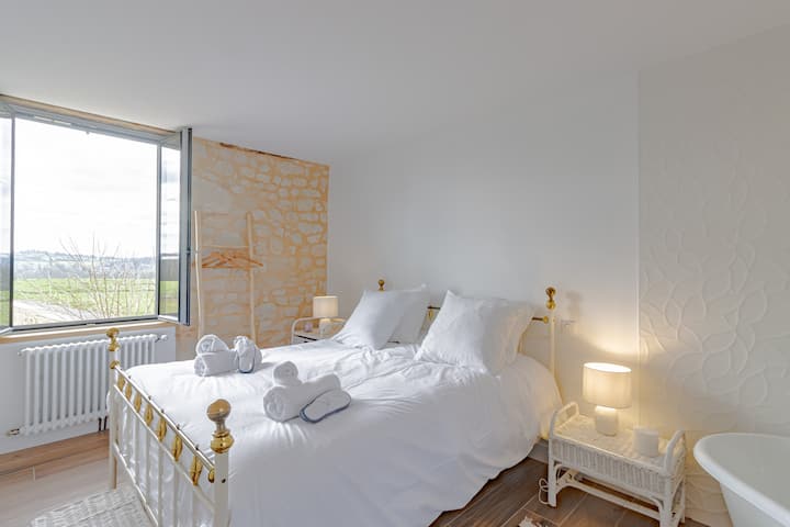 Живеалиште во бел апартман