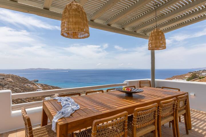 Modern Mykonos Villa Private Pool, Stunning View gallery image 5