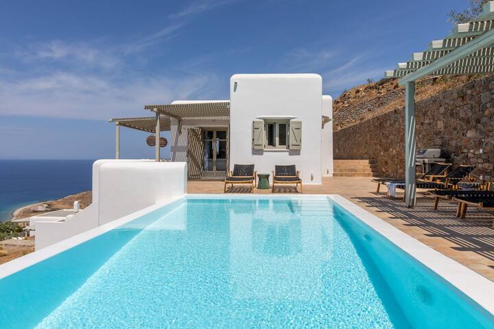 Modern Mykonos Villa Private Pool, Stunning View gallery image 2