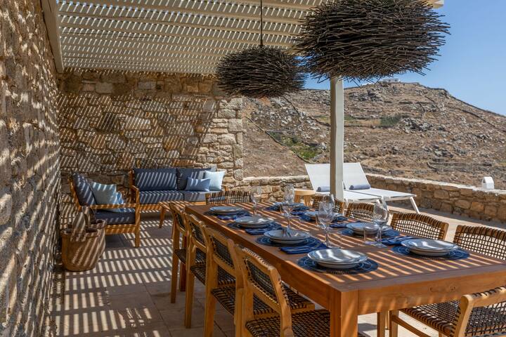 Renovated Luxury Oceanview Villa W/Pool in Mykonos gallery image 5