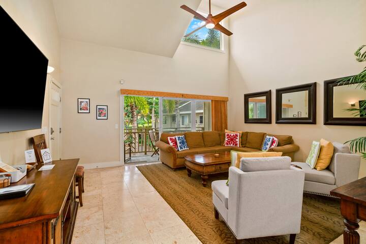 Spacious 5BR Condo: Central AC, Modern Poipu H222 gallery image 2