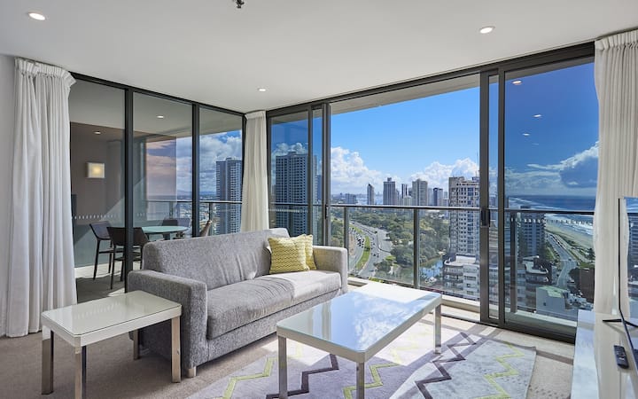 Level 23 1br | Stunning Ocean View | Walk To Beach - Gold Coast