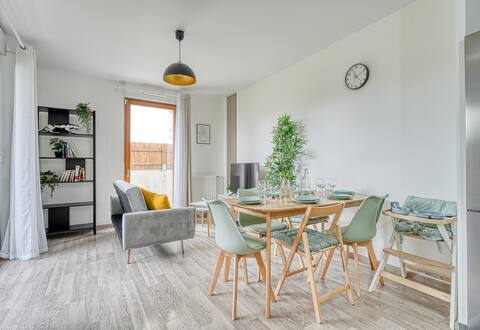 Flat for 7 people at 10 min from Disneyland Paris