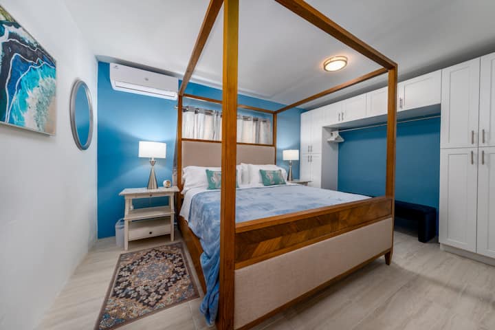 Lower level bedroom 3 with hallway bath (all bedrooms have their own bathroom).