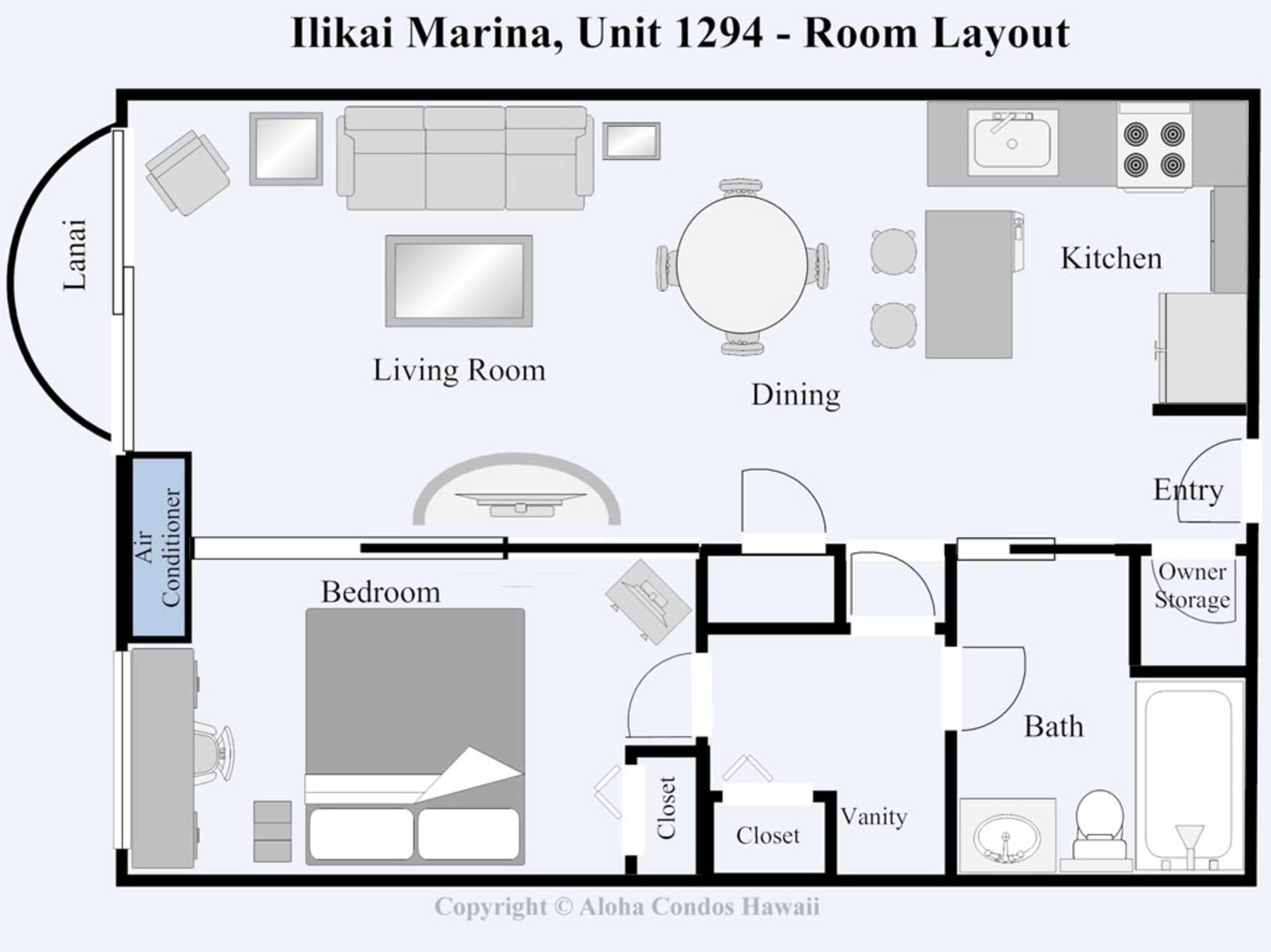Ilikai Marina Condo 1294 - Aloha Condos - Image 35