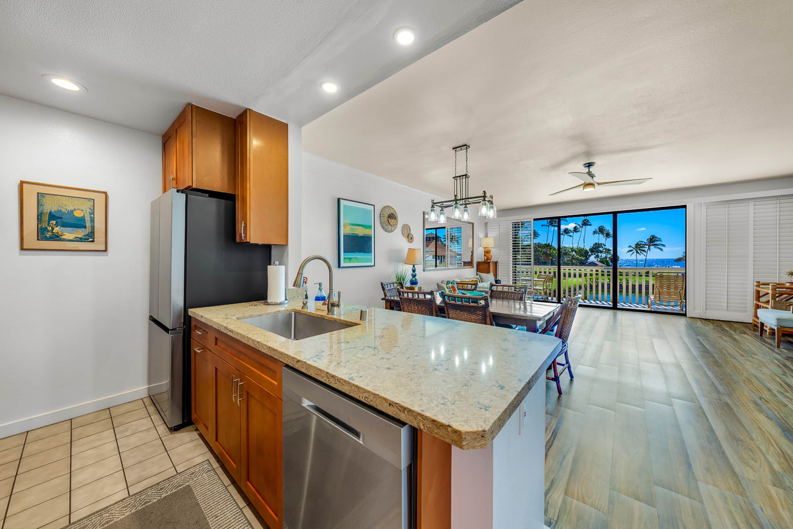 KP212 Ocean View | AC•Pool•Gym | Two Lanais - Main photo