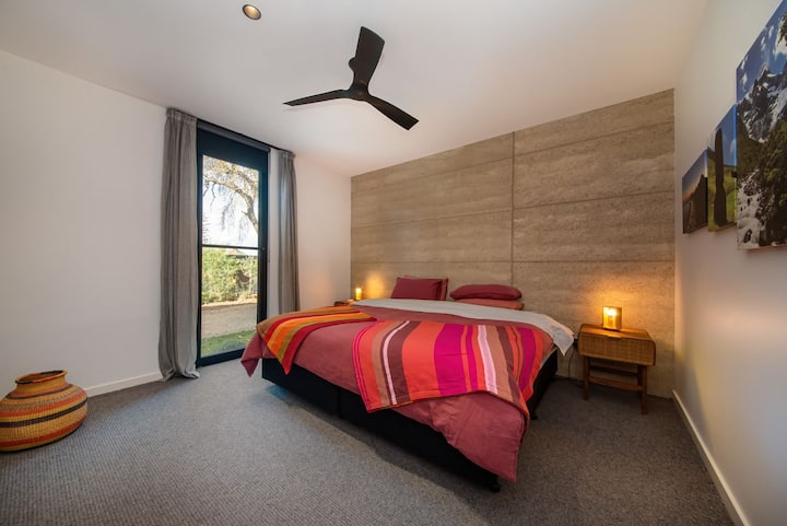 Bedroom five with king bed or two king single beds with ensuite