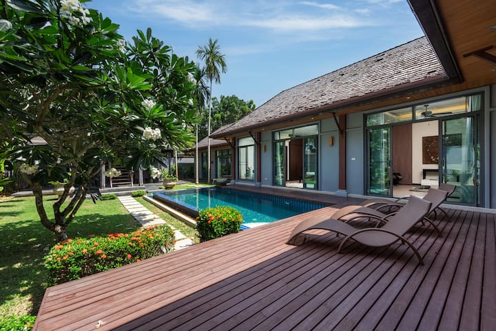Beautiful Villa Bulan With 3br In Saiyuan Estate - Phuket