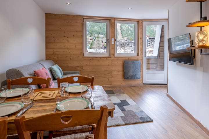 Appartement "Chalet" Avec Parking, Vue Imprenable - Chamonix-Mont-Blanc